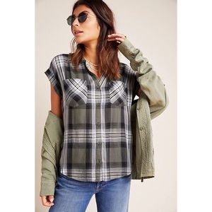 Cloth & Stone Plaid Buttondown